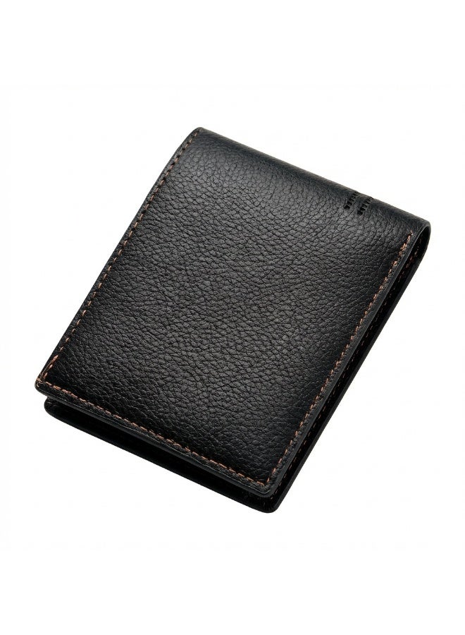Men's Short Wallet – Black | Lightweight and Stylish Design - Image 5